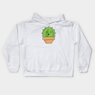 Round Cactus Kids Hoodie